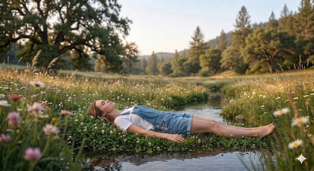 Peace and relaxation in nature